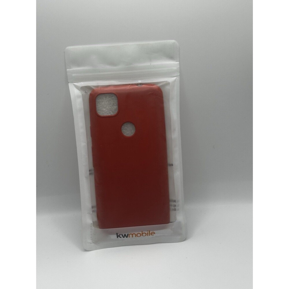 kwmobile TPU Silicone Case for Google Pixel 4a - Metallic Orange
